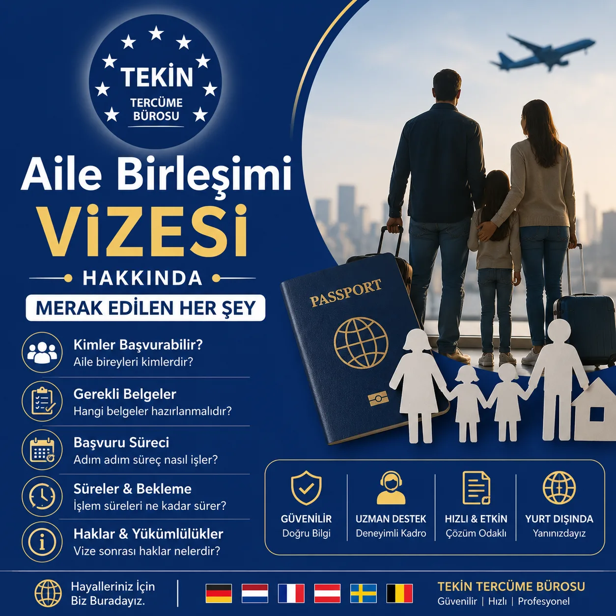 Aile Birleşimi Vizesi Hakkında Merak Edilen Her Şey
